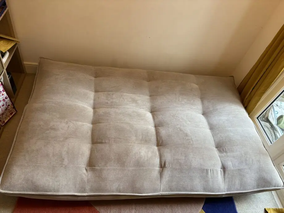 Greta Ecru Corduroy XL Sleeper Sofa - Urban Outfitters