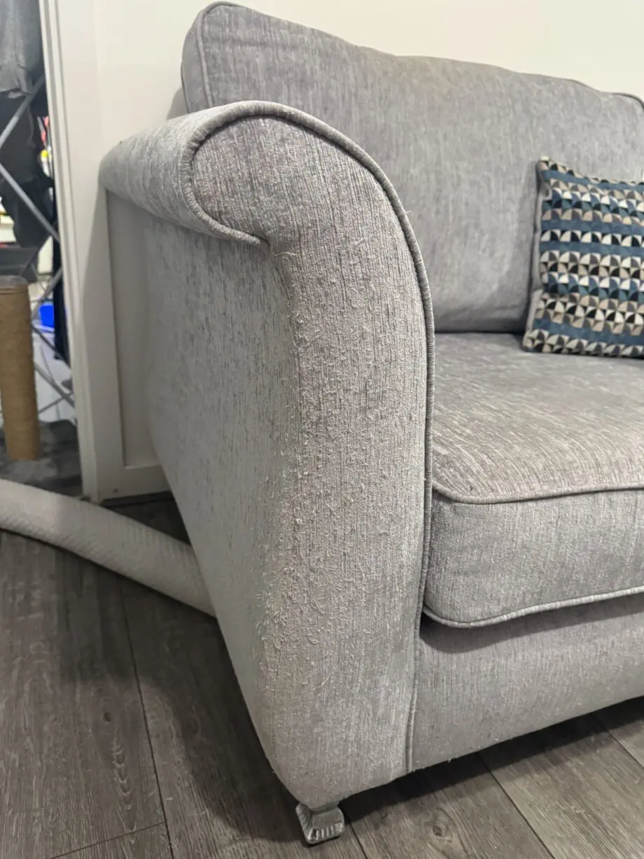 SCS Silver Spark 3 Seater Sofa and Love Seat