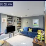 Snug Navy Velvet Right Hand Corner Sofa