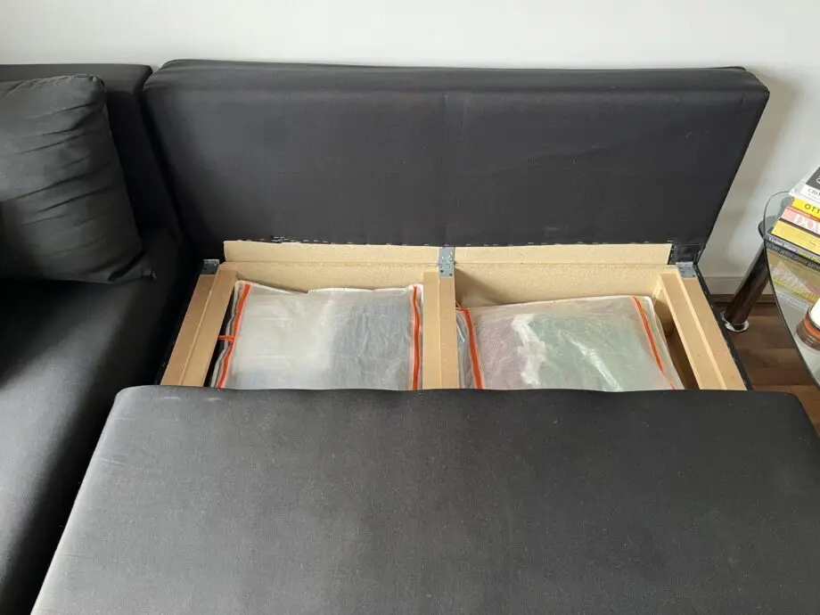 Black Corner Sofa Bed