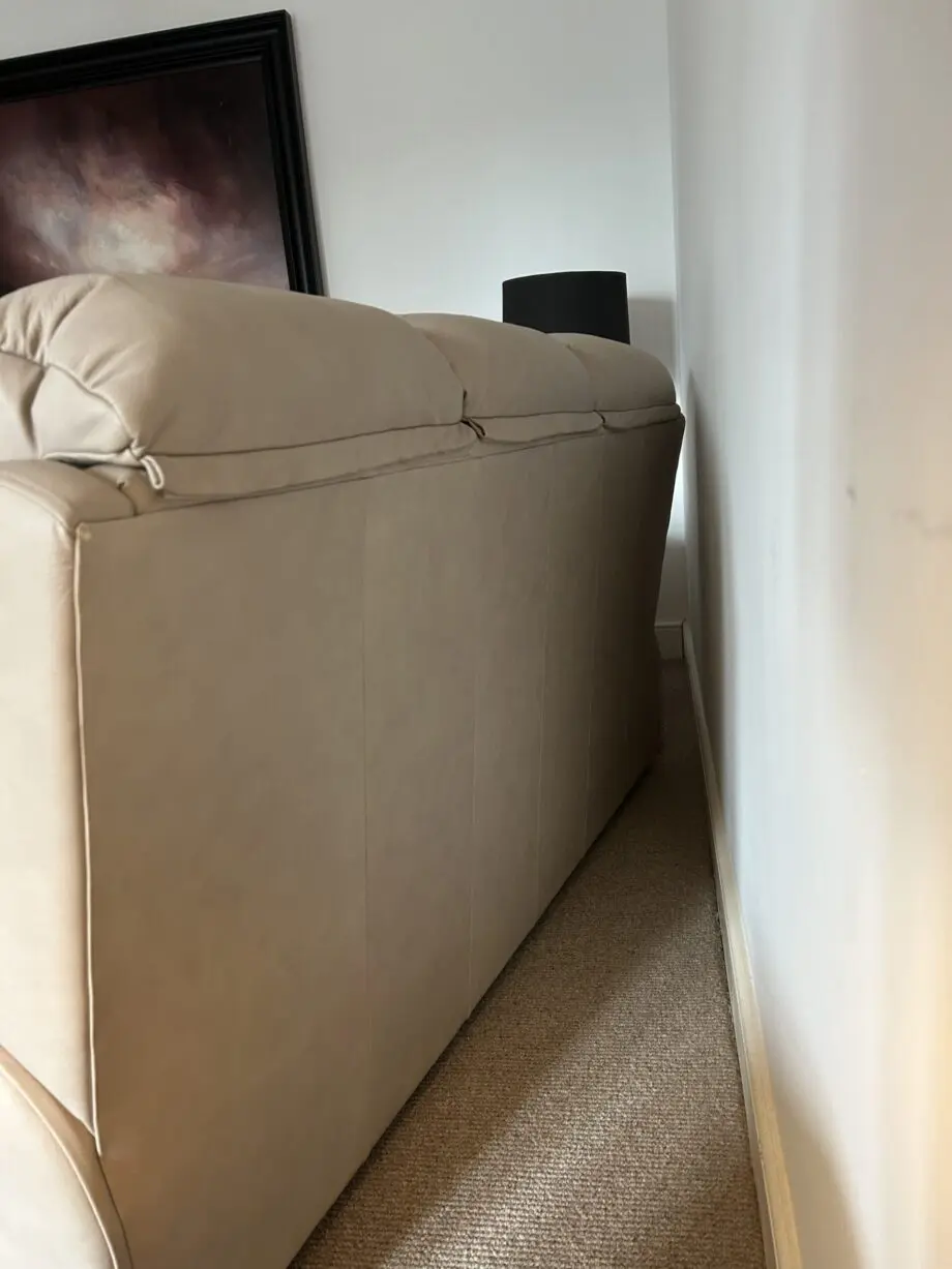 G Plan leather sofa