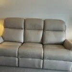 G Plan leather sofa