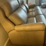 G Plan leather sofa