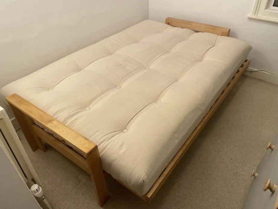 Futon Quad - 3 Seater Birch Sofa Bed