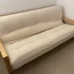 Futon Quad - 3 Seater Birch Sofa Bed