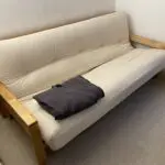 Futon Quad - 3 Seater Birch Sofa Bed