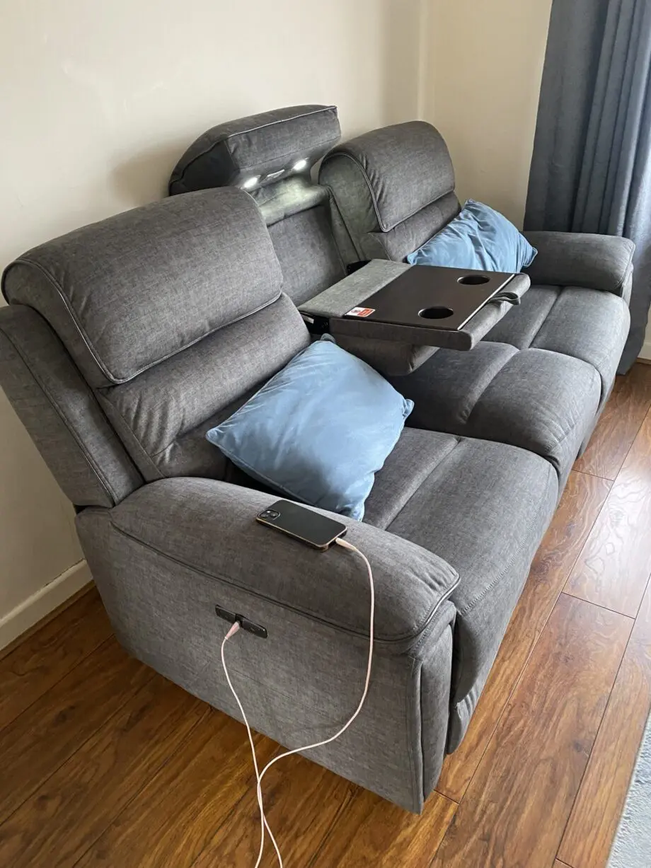 DFS Lawson 3 seater re king sofa and armchair