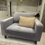 Grey Dusk sofa, loveseat and ottoman set