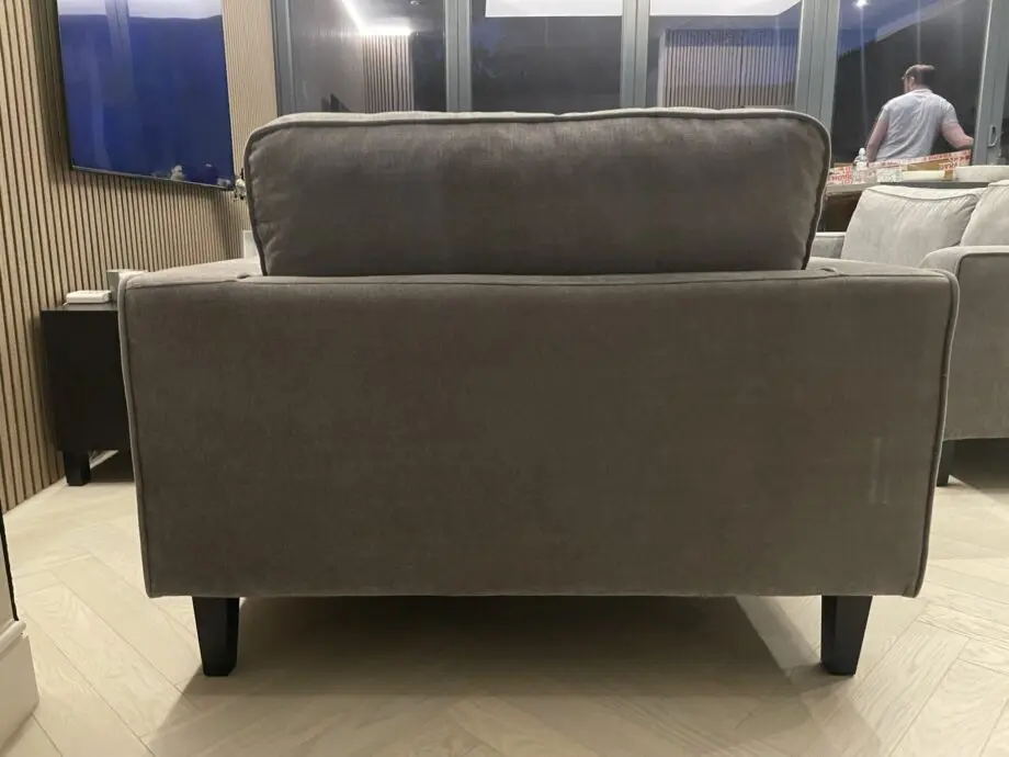 Grey Dusk sofa, loveseat and ottoman set