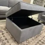 Grey Dusk sofa, loveseat and ottoman set
