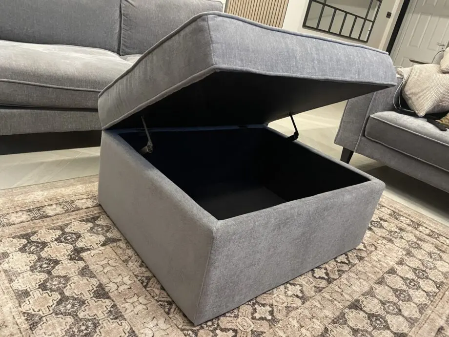 Grey Dusk sofa, loveseat and ottoman set