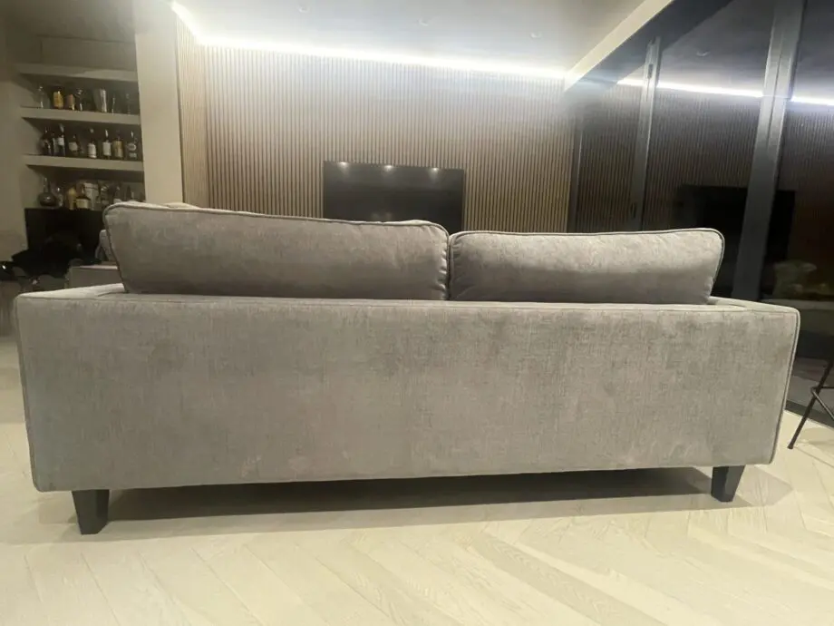 Grey Dusk sofa, loveseat and ottoman set