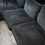 Vimle 3-seat sofa with chaise longue navy blue