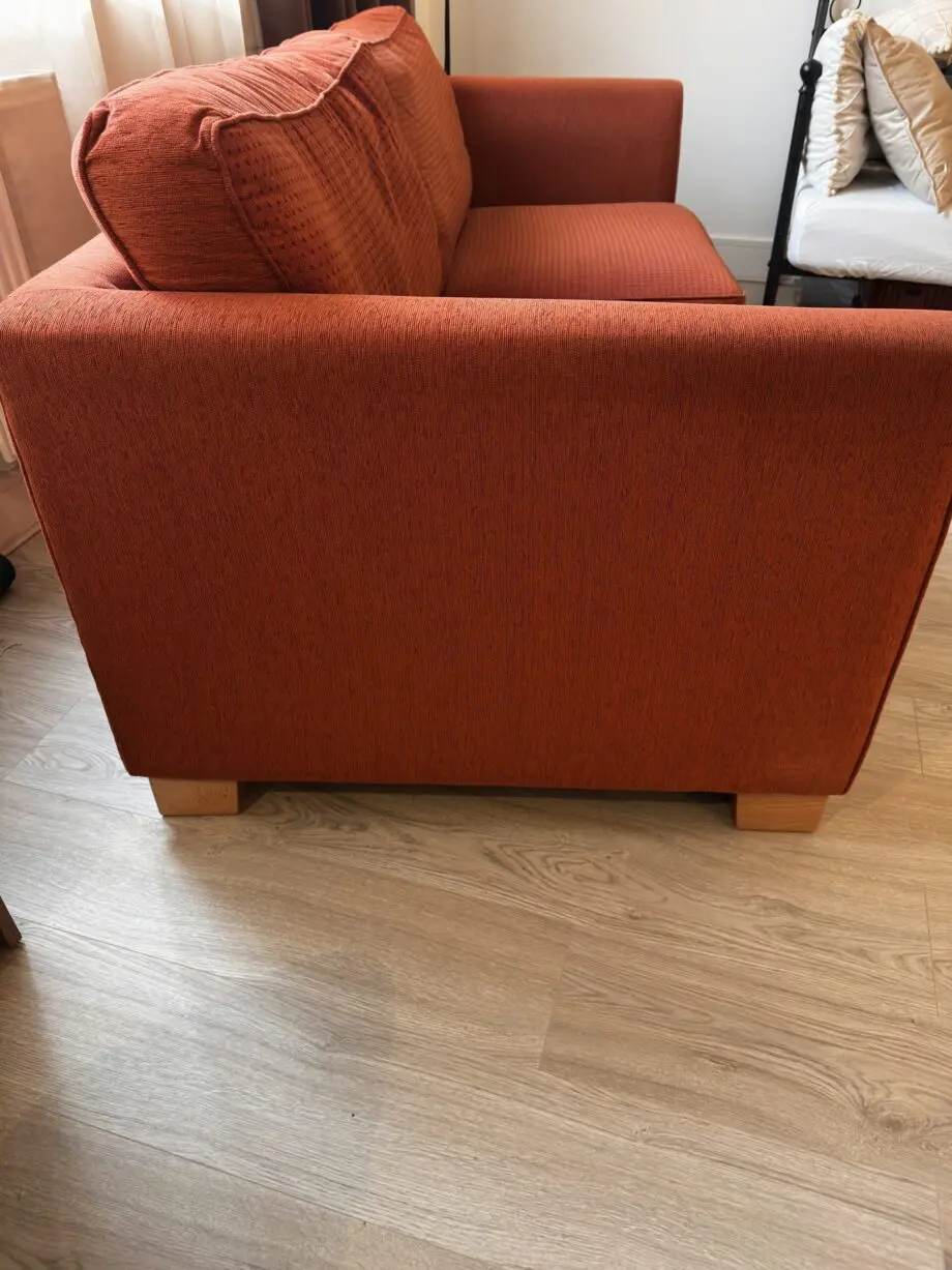 Dark Orange Sofa
