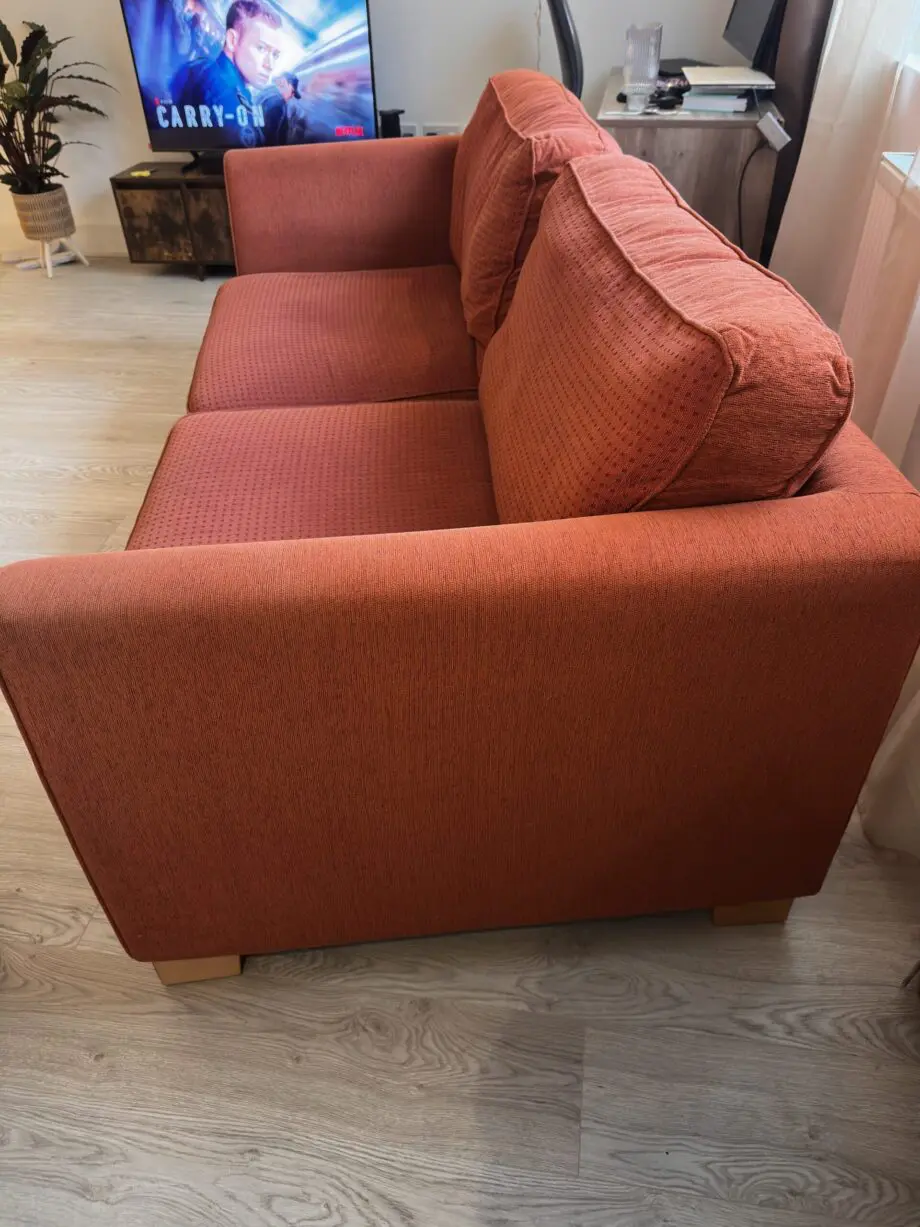 Dark Orange Sofa