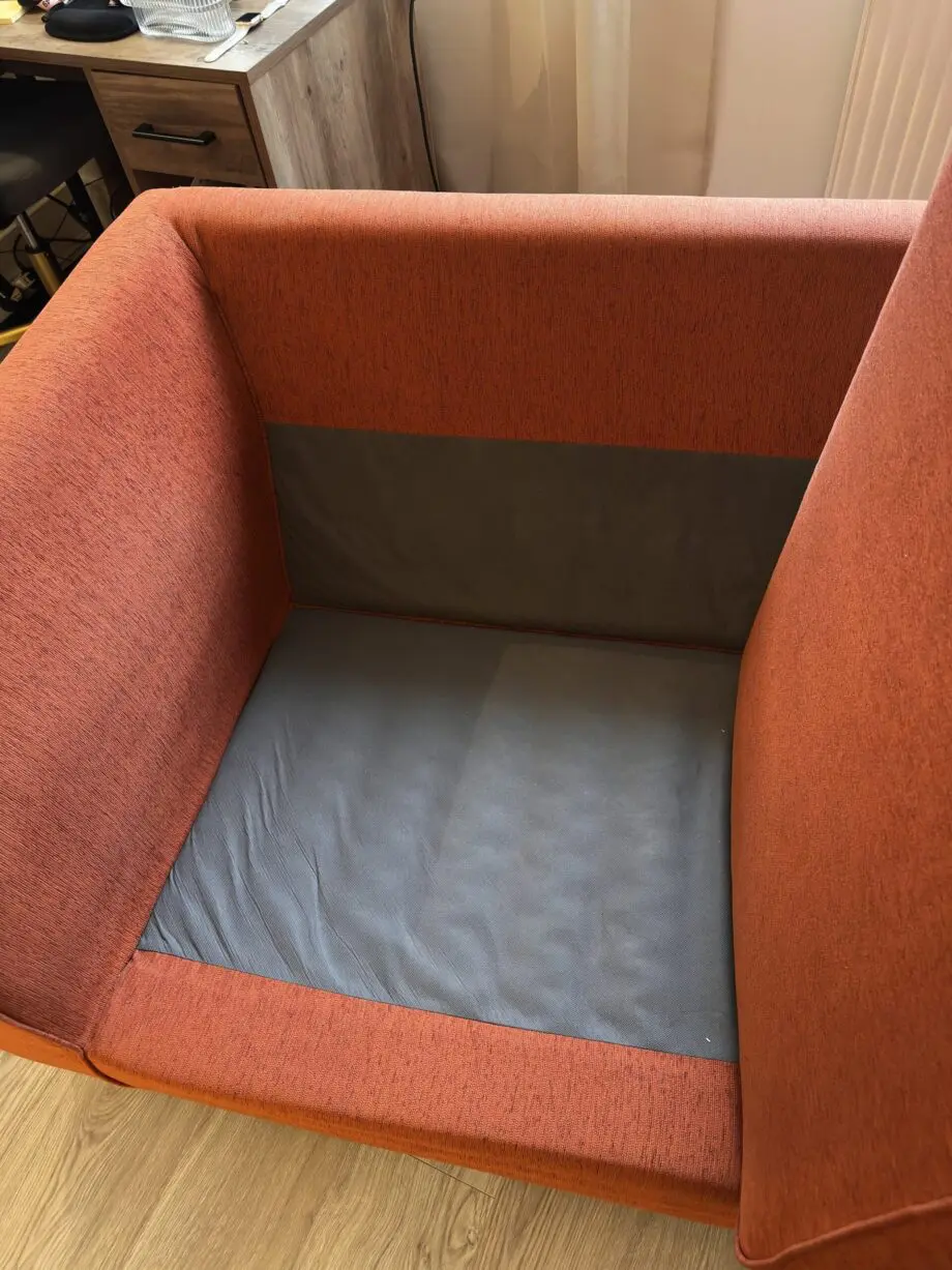 Dark Orange Sofa