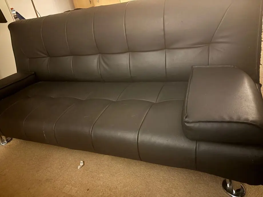 Black Sofa Bed in Good Condition