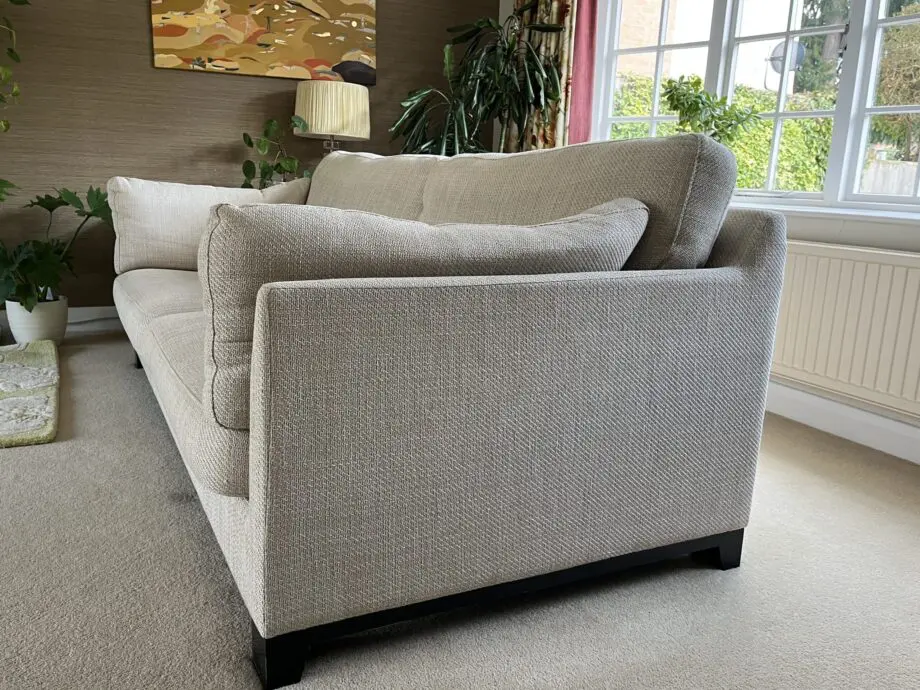2 identical Beige / Oatmeal John Lewis 'Ikon Grand' sofas