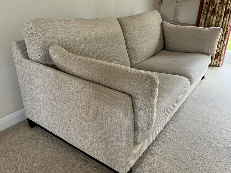 2 identical Beige / Oatmeal John Lewis 'Ikon Grand' sofas