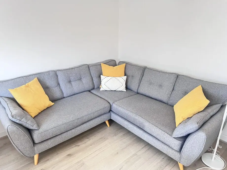 DSF Grey Zinc Corner Sofa