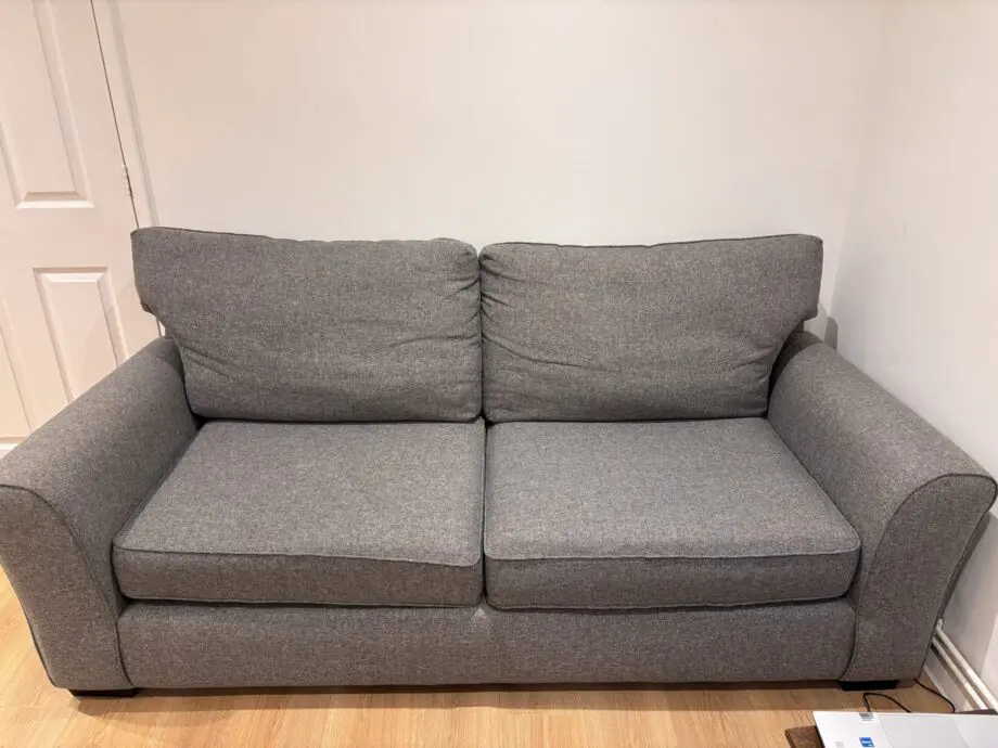 Next Dark Grey Tweed 3 seater Michigan