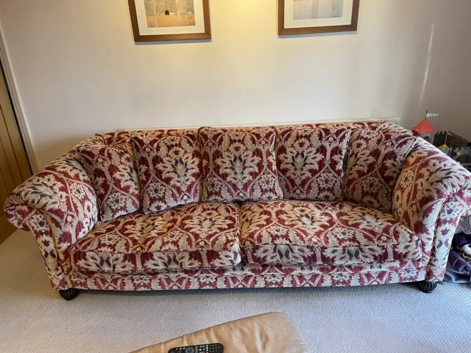 Tetrad Elgar Grand Sofa in Enigma Claret