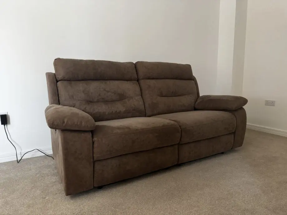 Alexander Endurance 3 Seater Power Recliner Sofa (Brown)