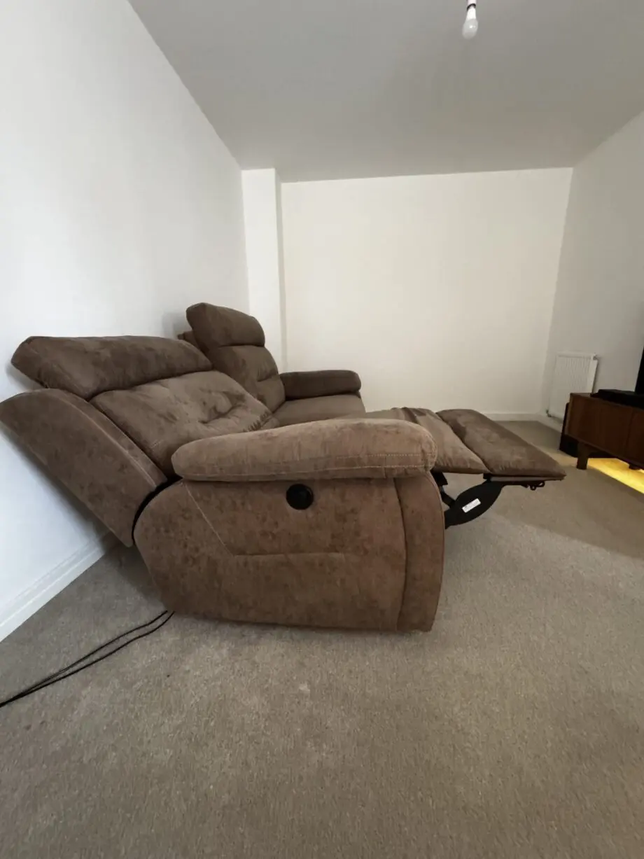 Alexander Endurance 3 Seater Power Recliner Sofa (Brown)