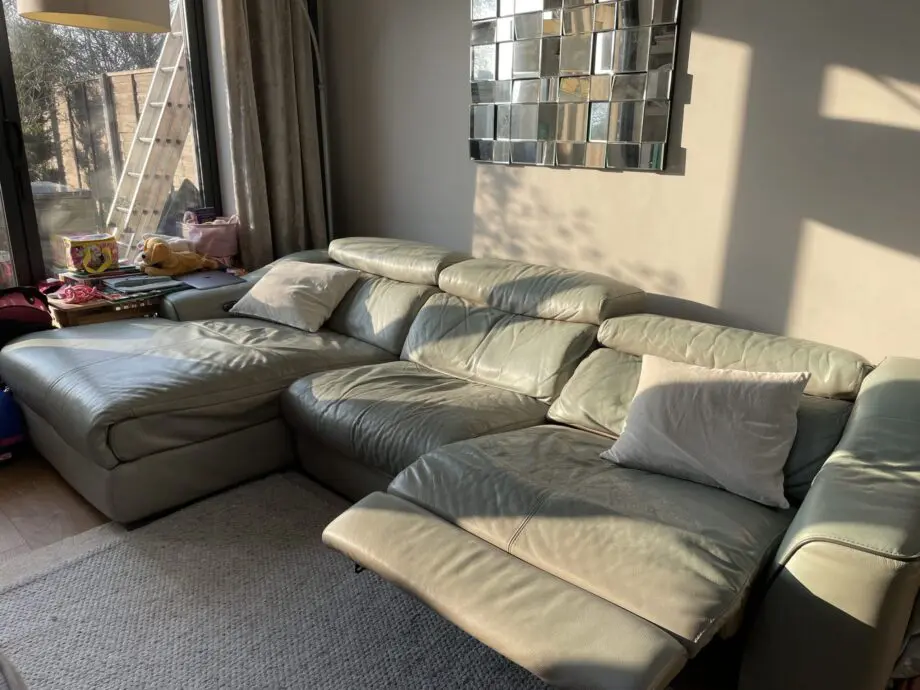 Furniture Village Corner Learher Sofa