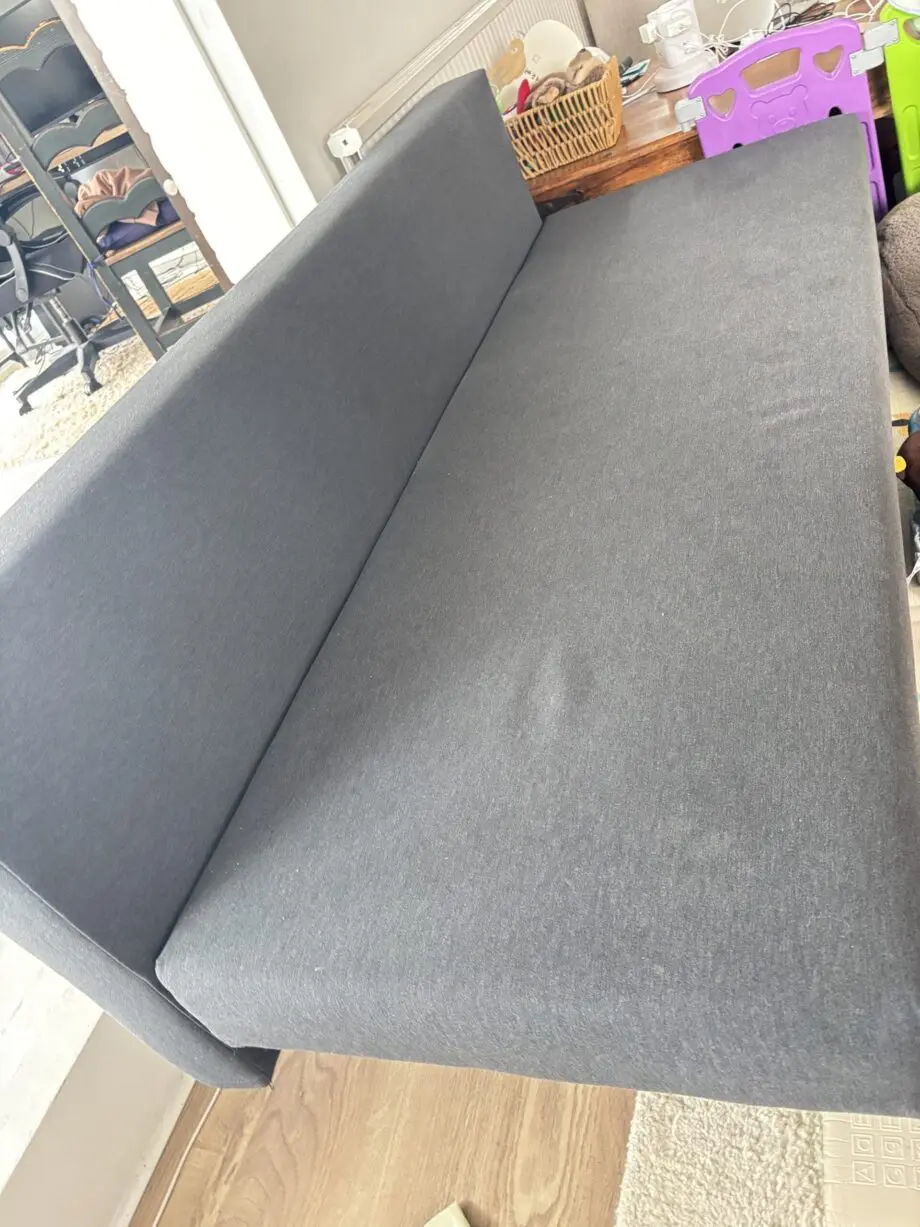3-seat sofa-bed, Knisa dark grey