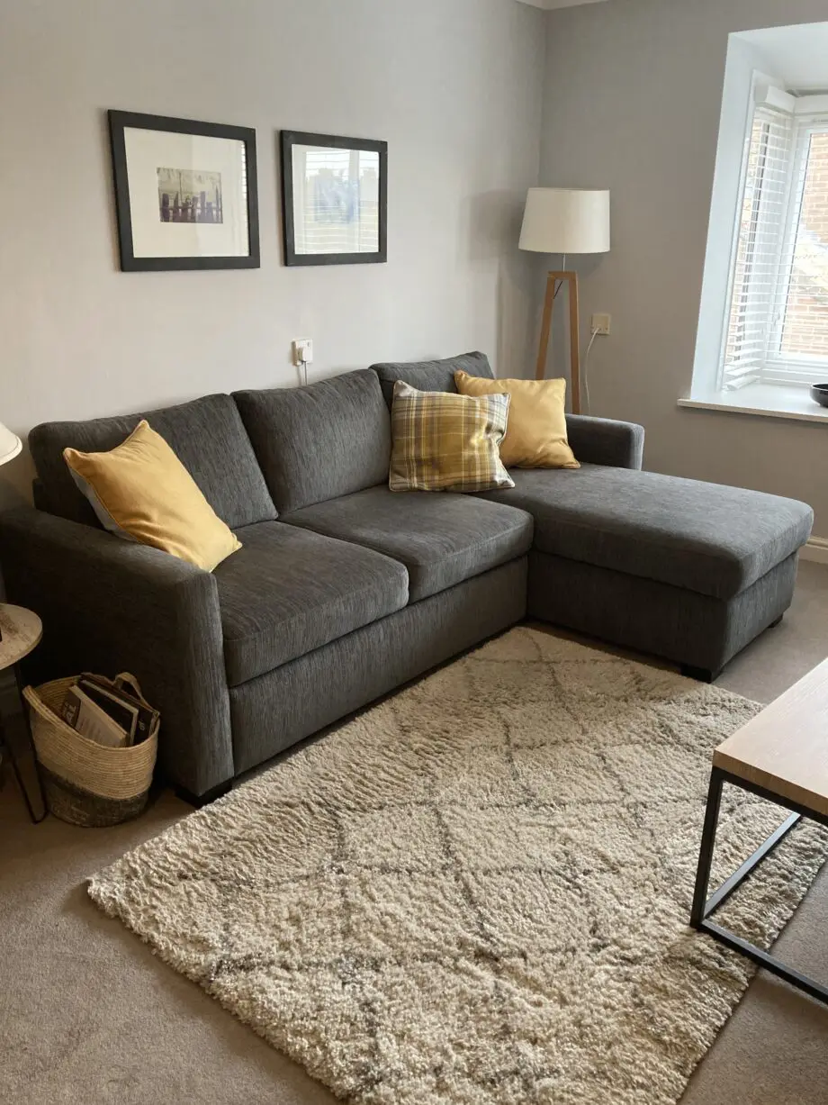 Sterling Furniture 3-Seater Corner Storage Sofa Bed