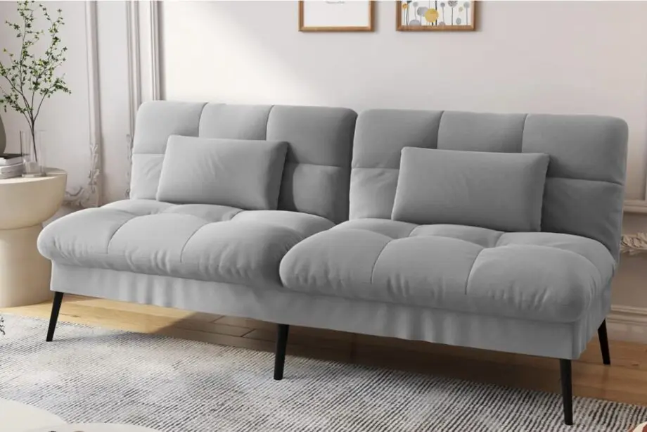 COMHOMA Fabric Sofa Bed 3 Seater