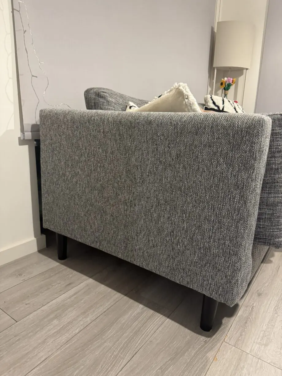Grey 3 seater sofa