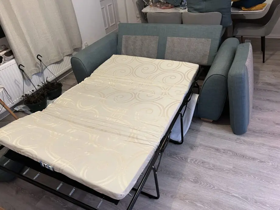 DFS Sofa bed in sky colour