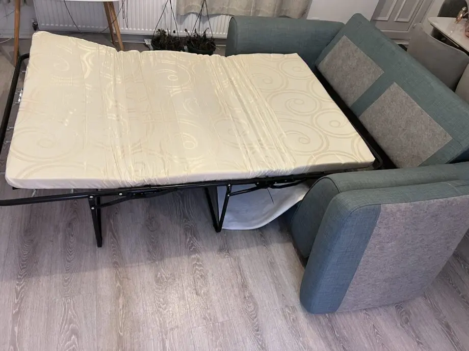 DFS Sofa bed in sky colour