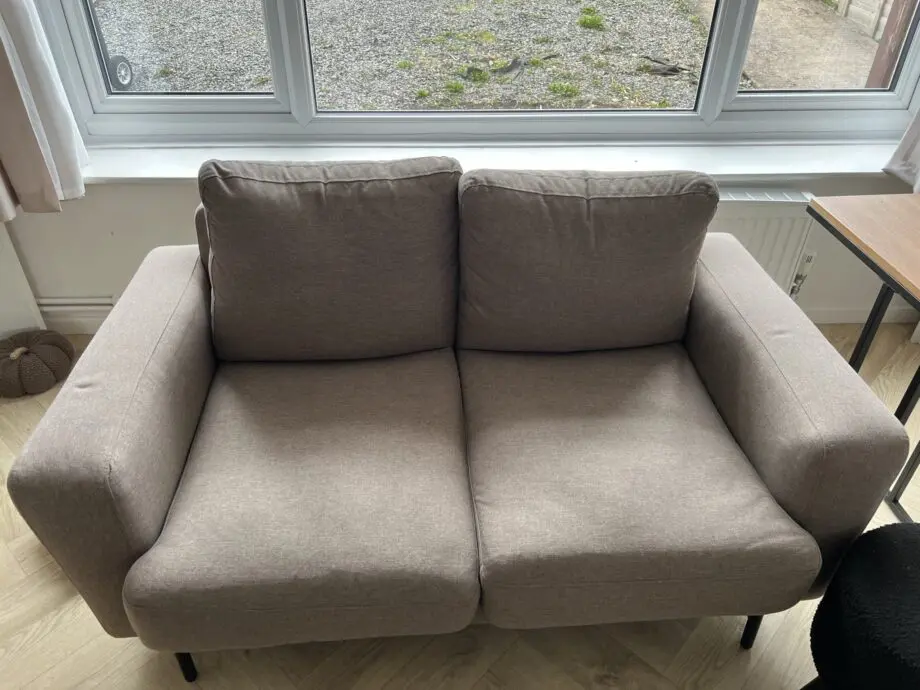 Dunelm Brown 3 Seater Sofa & 2 Seater Sofa