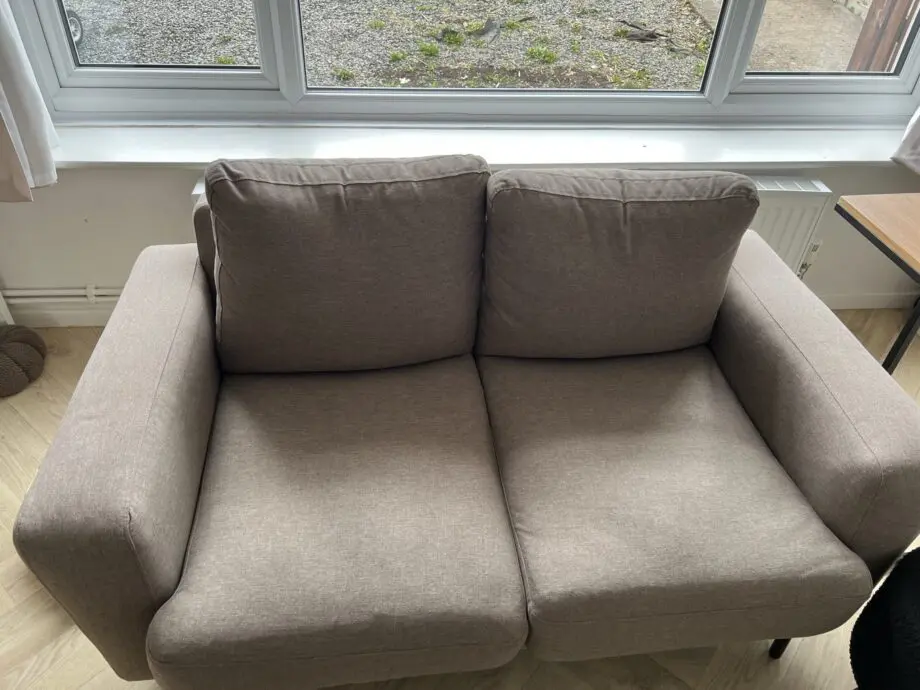 Dunelm Brown 3 Seater Sofa & 2 Seater Sofa