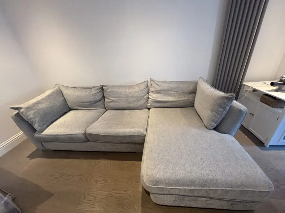 Grey Next Chaise Sofa