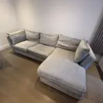 Grey Next Chaise Sofa