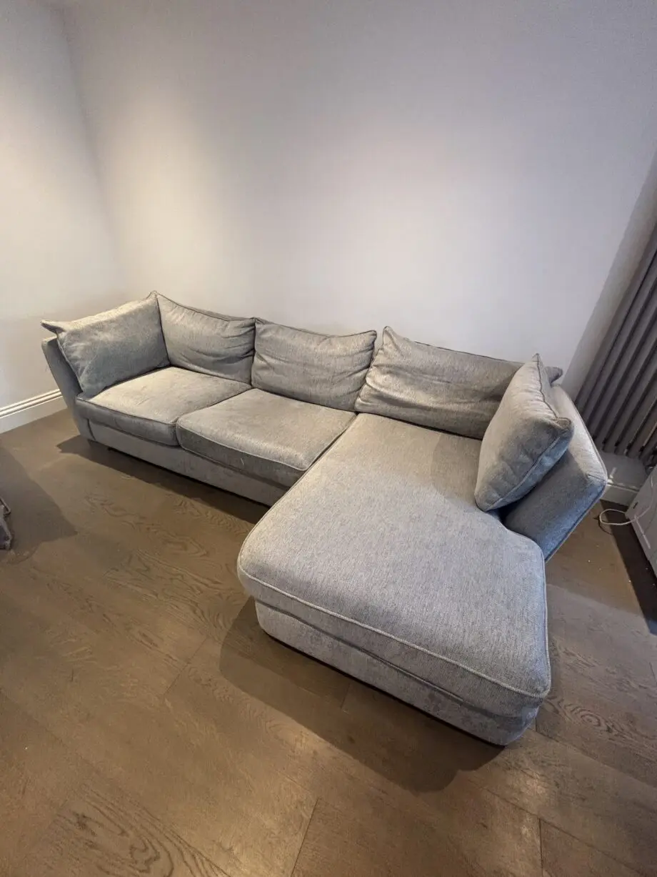 Grey Next Chaise Sofa