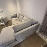 Grey Next Chaise Sofa