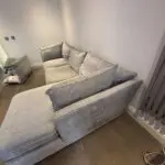 Grey Next Chaise Sofa