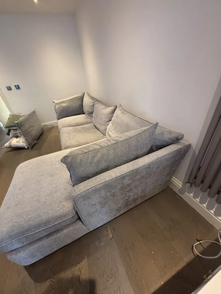 Grey Next Chaise Sofa