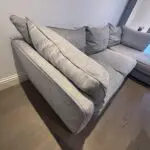 Grey Next Chaise Sofa