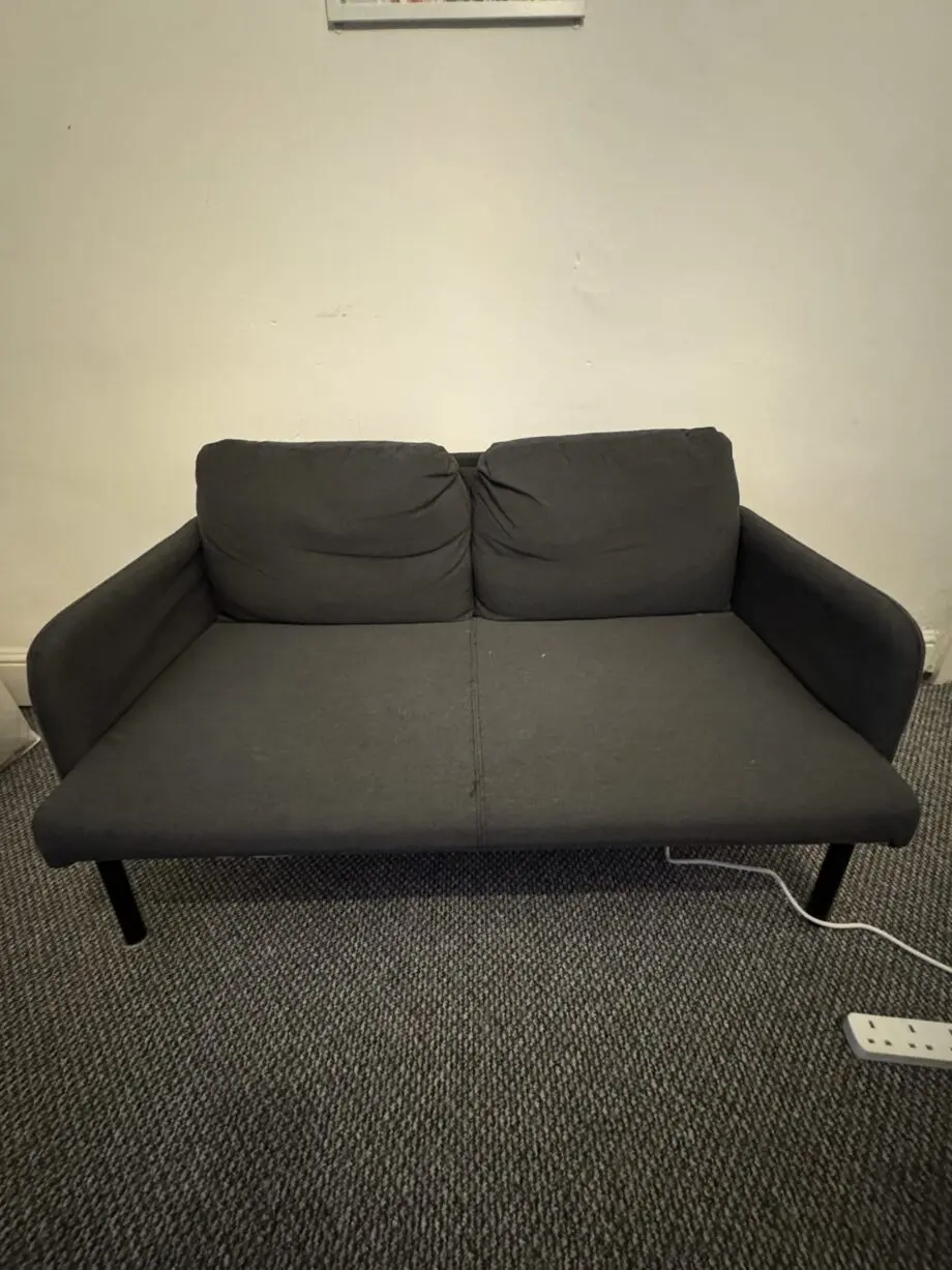 Ikea 2 seater sofa bed, Colour Grey