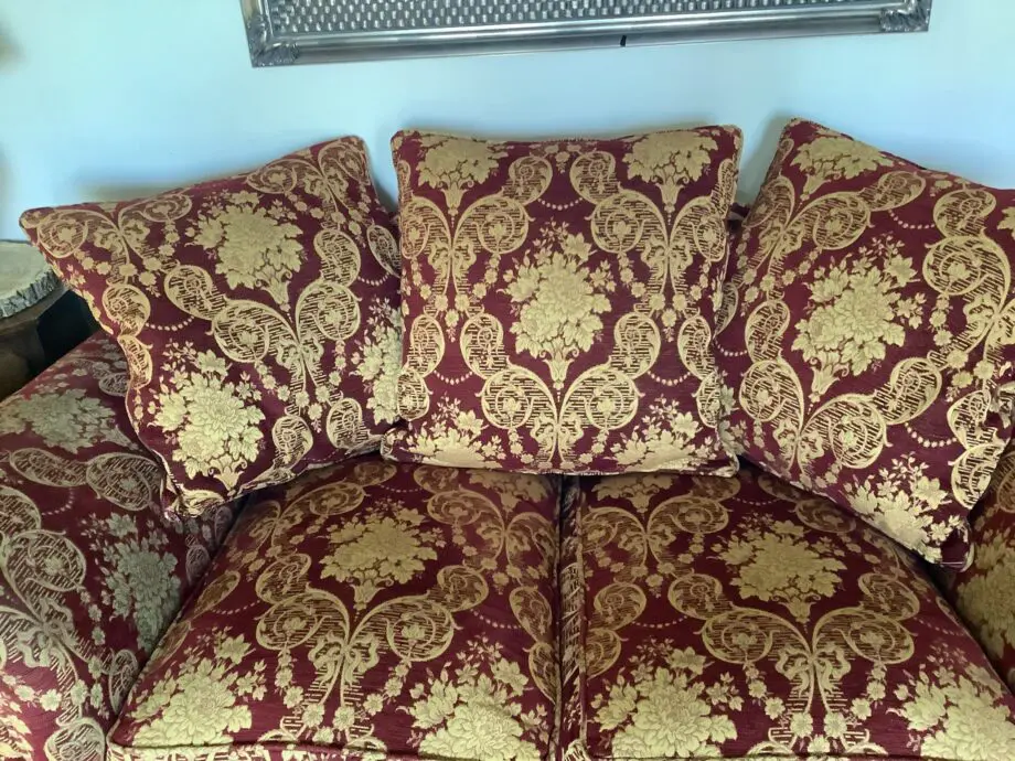 Two sofas one three seater and one two seater Parker knoll