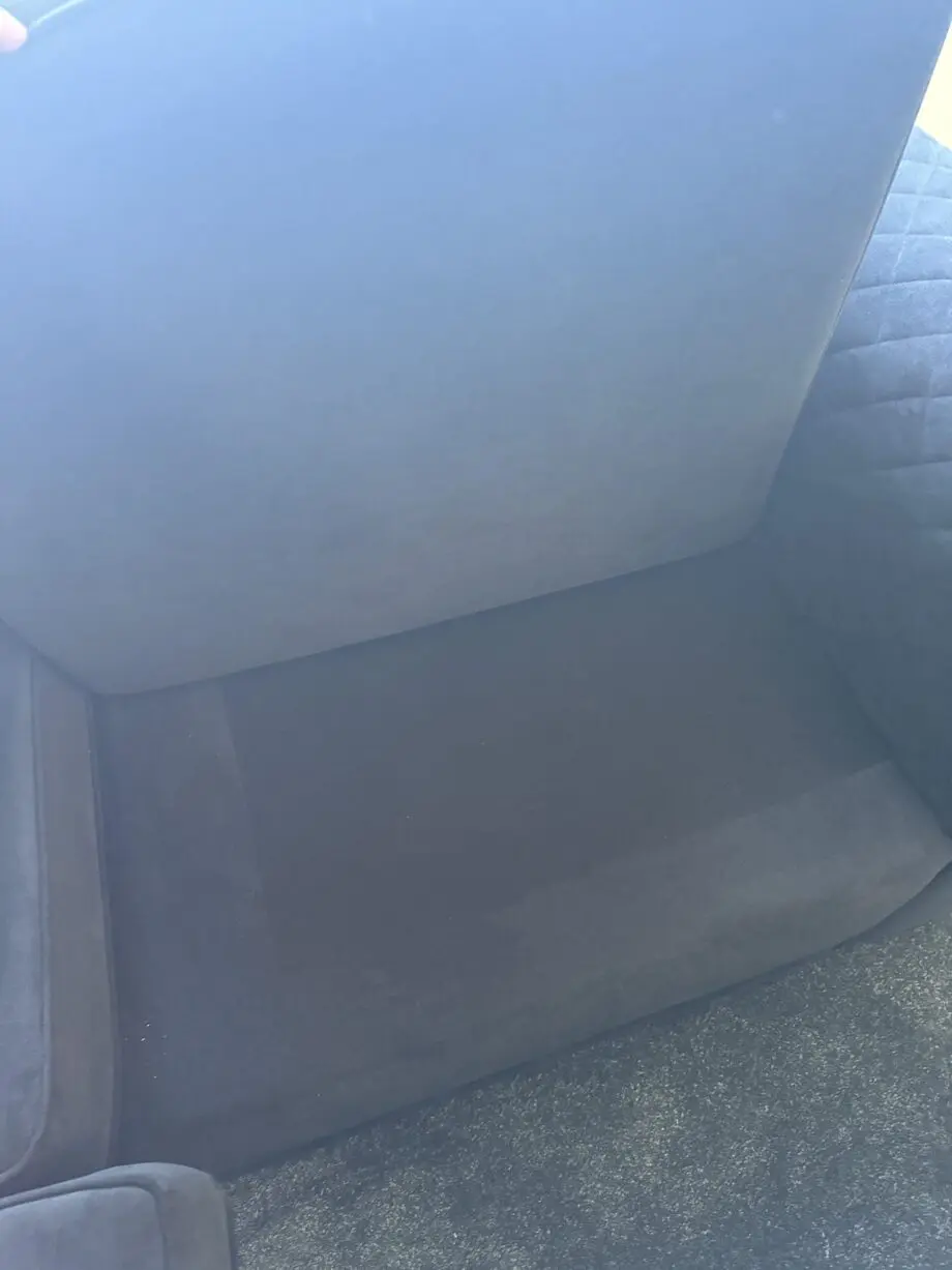 DFS BLACK ORKA CORNER SOFA WITH MATCHING FOOTSTOOL