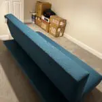 John Lewis ANYDAY Clapton Fixed Back Small Double Sofa Bed, Light Leg, Fraser Teal