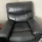 Black recliner Sofa Set 3+2+1+1