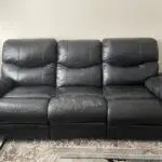 Black recliner Sofa Set 3+2+1+1